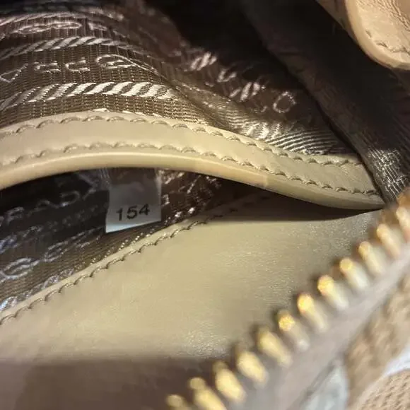 Prada Symbole Zip Around Shoulder Bag #222344P13B - Picture 7 of 7